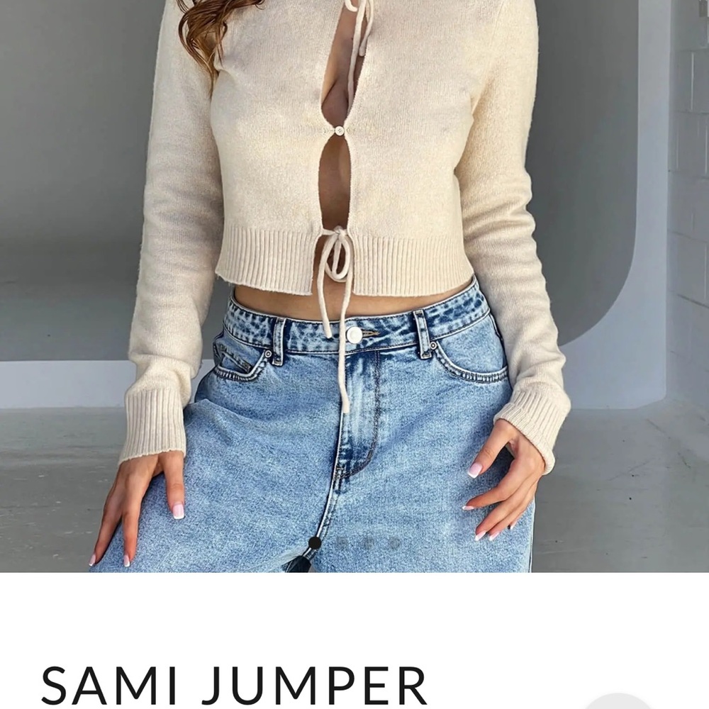 Sami Cream Knit Jumper